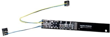 MagiDeal Modelleisenbahn-IC-Platine der N-Spur, Hobby-Zubehör, modifizierte elektrische Teile für das Layout von Modelleisenbahnen im Maßstab für 1:144