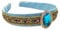 MZRAN Bandeaux de princesse arabe pour filles avec grand bandeau en cristal