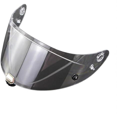 XYJTC Motorrad Helmvisierlinse, Helmvisier Kompatibel mit HJC RPHA 70 11 HJ-26 ST Motorradhelm Universalgröße Helmbrille Visier Motorradzubehör(Rot)(Clear)