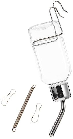 BAZEITFLOW Automatic Pet Water Dispenser Roller Ball Dog Water Bottle Hanging Leakproof for Outdoor Travel Camping