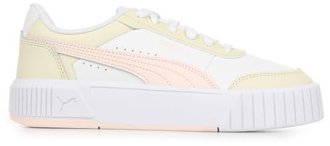 PUMA Carina Mia 40263718 Damen-Sneaker, White Jasmine Flower, 38 EU
