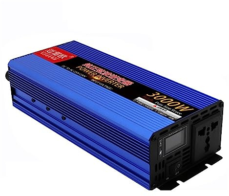 Ryettisk 3000W 6000W Korrekturwellen-Hochleistungs-Kfz-Wechselrichter mit Zwei Lüftern, Zwei Steckdosen und Multifunktions-Haushaltsstromwandler