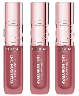 L'Oréal Paris Pack de 3, Hyaluron Tint Tinta Labial Sérum 12H* Color Ligero | Pack de 3, Hyaluron Tint Tinta Labial Sérum 12H* Color Ligero. Para hidratación y cuidado diario de los labios.