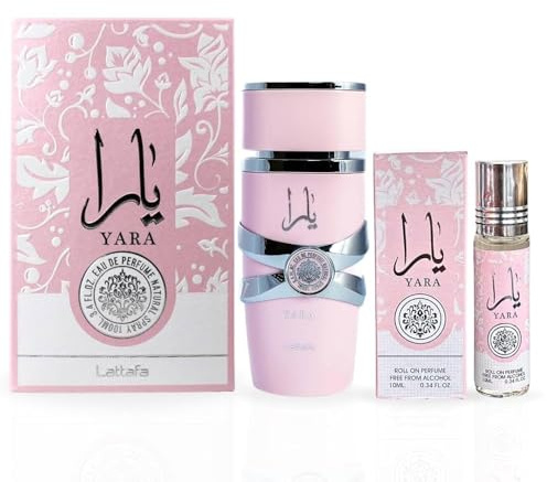 YARA Set Profumo Donna 100ml + Olio Concentrato Roll-on 10ml Lunga Persistenza
