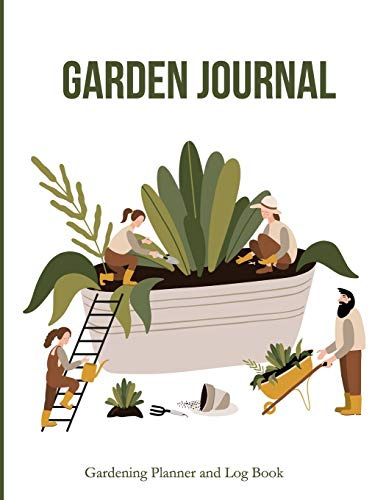 Garden Journal. Gardening planner and log book.: Diary, notebook. A place to organize, plan and record your vegetable garden. Gift for vegan, eco friendly, sustainable book. Cruelty free.