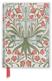 William Morris Gallerie - Glockenblume - Taschenkalender 2027: Original Flame Tree Publishing-Pocket Diary [Taschenkalender]