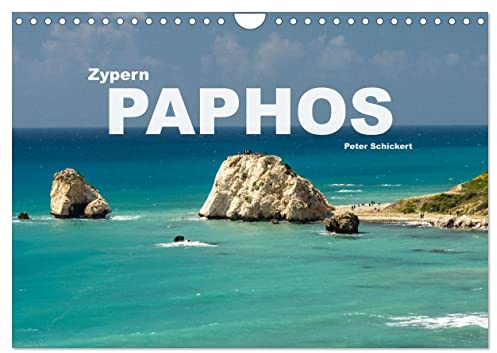 Zypern - Paphos (Wandkalender 2026 DIN A4 quer), CALVENDO Monatskalender: Der beliebte Ferienort Paphos im Süden der Mittelmeerinsel Zypern (CALVENDO Orte)