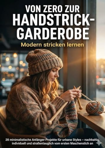 Von Zero zur Handstrick-Garderobe: Modern stricken lernen: 28 minimalistische Anfänger-Projekte für urbane Styles – nachhaltig, individuell und straßentauglich vom ersten Maschenstich an