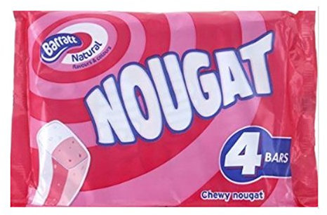 Barratt Nougat 140G (12 Packs of 4, Total 48)