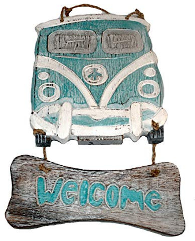 Terrapin Trading Ltd Fair Trade Schwemmholz Dekor Campervan Combie Camer Van Küche Türschild