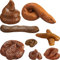 8 Pièces Faux Caca Flottant Faux Étron Réaliste Faux Caca de Chien Jouet Caca Réaliste Jouets de Blagues Pratiques pour Fournitures de Fête d'halloween Poisson d'Avril