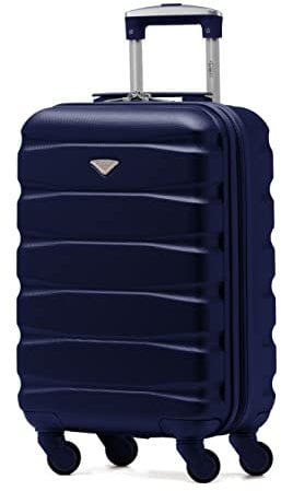 Flight Knight Hartschalen-Koffer Trolley Rollkoffer Reisekoffer Handgepack 8 Rollen easyJet Ryanair