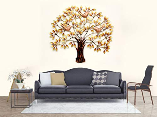 AONA Metall-Wanddekor/Wandmontage, Baum, 81,3 x 76,2 x 2,5 cm