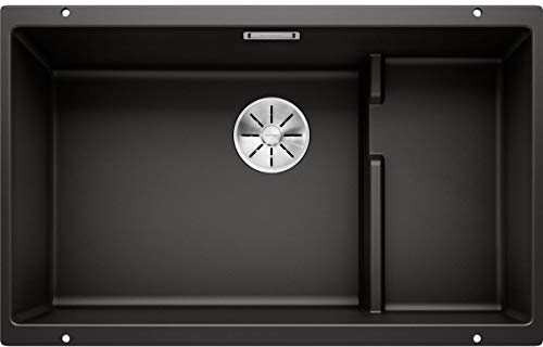 BLANCO 526003 SUBLINE Silgranit, Negro, 700mm | Level - mit Stufe