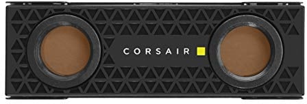 CORSAIR Hydro X Series XM2 M.2 SSD Water Block - Copper Cold Plate - Easy Installation - For M.2 2280 SSDs - Black