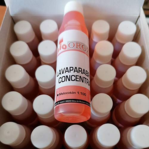 25x Limpia Lava Parabrisas Para Coche Concentrado 1:100 32 ml.