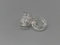 Pack of 20 13mm Clear Clip on Roman Blind Rings