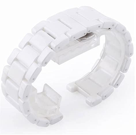 DCALU Konkave Keramikgurt 20 * 11 18 * 10 16 * 9mm Uhrenarmband Armband Fit for Gucci Fit for Omega Fit for Gk Fit for Rating Fit for Dior Fit for Pasha Accessoires ansehen