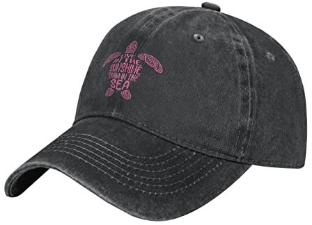 600 Baseball Cap, Schildkröten-Buchstaben Kappe Freizeit Basecap Mode Mütze Für Damen Erwachsene Mädchen,Unisex