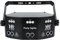 Discolicht 15RGB LED Strobe Lichteffekt partylicht mit Drahtlose Fernbedienung für Dancing Bar Karaoke Festival(Schwarz)