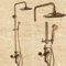 Duschset Waschbecken Wasserhahn Mischbatterie Bad Küche Waschbecken Wasserhahn Wasserdicht Store Dusche Duschset Kupfer in der regen Wand? Handbrause Badezimmer