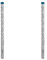 Bosch Professional 1x Expert SDS plus-7X Hammerbohrer (für Stahlbeton, Ø 12,00x215 mm, Zubehör Bohrhammer) (Packung mit 2)