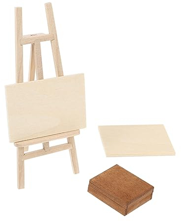 Operitacx 1 Set Blocco Schizzi Di Simulazione Mobili Per Case Delle Bambole Decorazione Della Casa Delle Bambole Per Case Delle Bambole Microscena Mini Di Legno Giocattolo