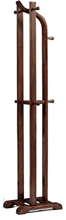 Portemanteau sur pied Porte-manteau en bois Porte-vêtements suspendu au sol Porte-manteau minimaliste moderne Grand porte-vêtements Chambre à coucher Maison Salon Porte-manteau d'entrée Porte-manteau