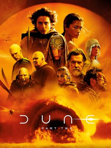 postercinema Dune Part Two Poster 30 x 40 cm Wohnzimmer Dekoration