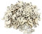 Set di 50 Animali in Legno - Decorazione Naturale per Tavola Matrimoniale e Natale - Dischi Colorati