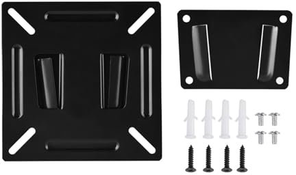 WGJJPQYK TV-Wandhalterung, geeignet for 12–24 Zoll LCD-LED-Monitor, TV, PC, Flachbildschirm, VESA 75/100 LCD-LED-TV-Wandhalterung