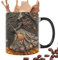 Taza de Bruja de Halloween - Cerámica Elegante y Novedosa para Café - 350ml para Hombres y Mujeres