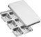 Zerodeko Plateau à Glace Inoxydable Réutilisable Moule à Glaçons Pratique Pour Congélateur Accessoire De Maison Pour Boissons Rafraîchissantes