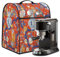 Mexpekil Coffee Maker Machine Dust Covers with Top Handle, Monkey Vase Porcelain Chinese Style Kitchen Mixer Stand Jacket Blender Dust Resistant Protective Cover