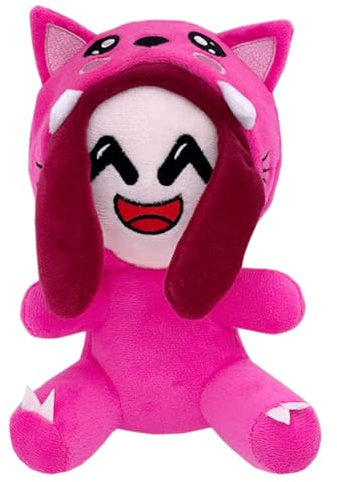 Omz Plüsch Stofftier, Omz Plüschtier Kuscheltier, Omz Animation Geeignet Für Jungen Mädchen, Spiele Fans Lieblings- und niedliche Spiele Plüschplüschspielzeug, Geschenk für Freunde und Kinder Rosa