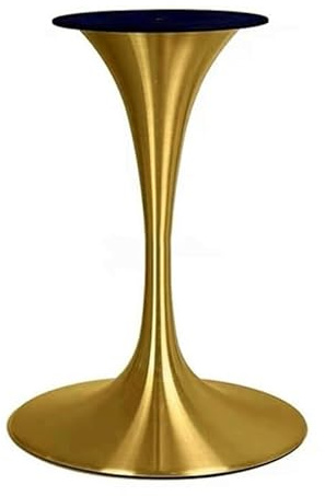 XLIHAWY Tischbeine Aus Metall, Ersatzteile Vierkantrohr DIY-Tischgestelle, Möbelfüße Für Esstische Couchtische Computertische Werkbänke(Gold,45x72cm)