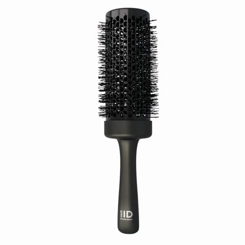 PARSA Beauty HAIR ID Rundbürste für Föhnstyling, Volumen und Kontrolle, Blow-Out Bürste in Schwarz, 45mm Durchmesser für Mittellanges Haar