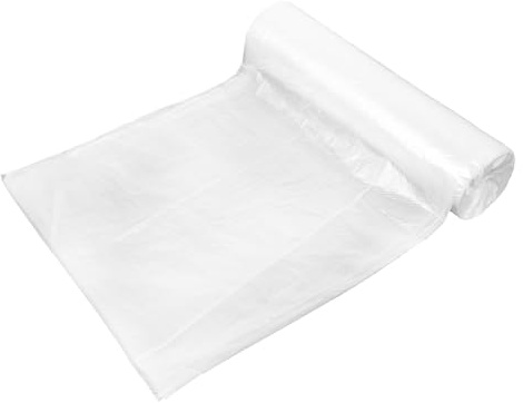 POPETPOP Housse Protection Meubles Plastique 1 Rouleau 1,8 M X 20 M Bâche Anti-Poussière Jetable pour Canapé Lit Armoire Usage Peinture et Rénovation