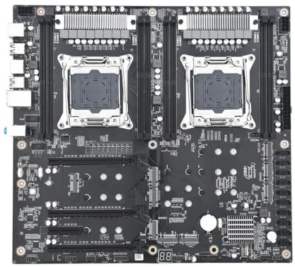 X99 D4 Dual CPU Motherboard 2011 V3 V4 E-ATX USB3.0 3 8 DIMM DDR4 Support processor slot C612 chip TPM 2
