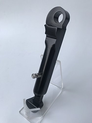 Motobiker 1 x verchromter CNC-Aluminium-Fußständer für Yamaha R1 2015–2016.