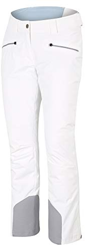 Ziener Damen TAIRE Ski Snowboard-Hose, White, 42 (L)