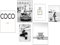 ELAFI® Premium Poster 6er Set | Bilder schwarz weiß | Deko Wohnzimmer Vintage | Bilder mit Sprüchen | Schöne Bilder Wohnzimmer groß (Coco Love)