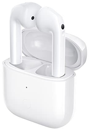 Xiaomi Redmi Buds 3 Auriculares Inalambrico Bluetooth 5.2 Auriculares Semi-internos Redmi Buds 3, Duración de 20 Horas, Control Táctil, Resistencia IP54 al Polvo, Blanco