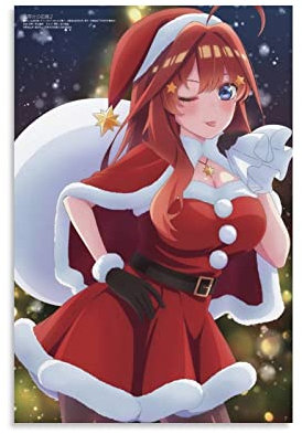 2022 New Anime The Quintessential Quintuplets Poster auf Leinwand und Wandkunst, moderne Familiendekoration, 40 x 60 cm