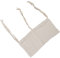 Baby-Nacht-Spielzeugtasche Zum Aufhängen, Waschbar, 2 Taschen, Aufbewahrung aus Reinem Baumwollstoff, Baby-Bett-Hängetasche für Schlafzimmer (Beige)