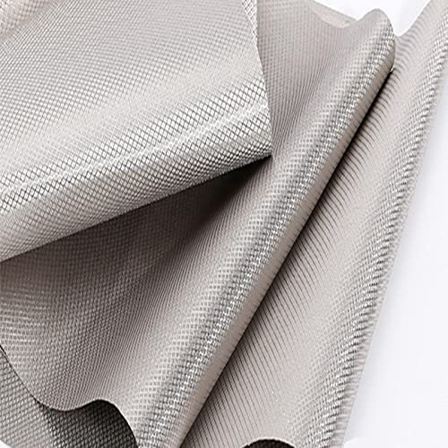 Faraday Stoff Abschirmgewebe Faraday Fabric Schützt Signal Leitendes Gewebe EMF RFID Elektrosmog Abschirmung Strahlenschutz für Radiowellen Mikrowelle/Strahlung Computer,silver-9m
