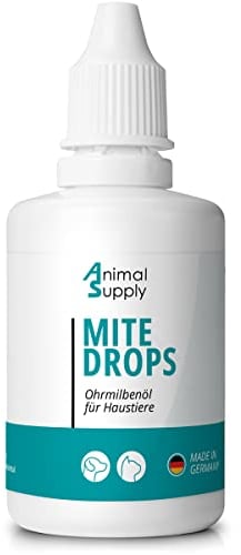 AniSupply Ohrmilbenöl für Hunde & Katzen 50ml – Pflegendes Ohröl mit Kamille gegen Ohrmilben – Sanfte Unterstützung bei Juckreiz & gereizten Ohren