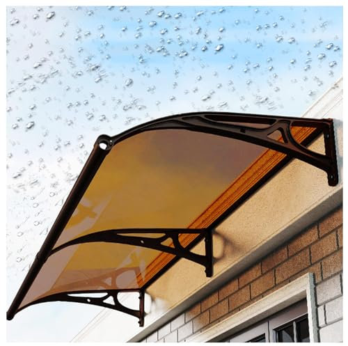 Auvent De Terrasse, Auvent Marquise UV Protection, Pluie et Neige Protection, Carport Carport,32 * 40(80 * 100cm)