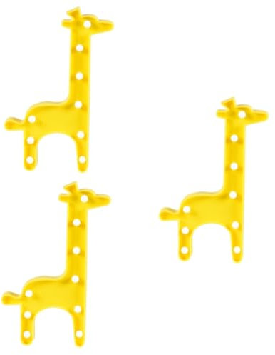 Hemobllo 3 Stücke Giraffe Nachtlicht Batterien Kinder Schreibtisch Lampe Tier Themen Nacht Tisch Licht Gelb