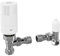 MYSON TRV2 Radiator Valve Pack 15mm TRV2 & Lockshield Chrome
